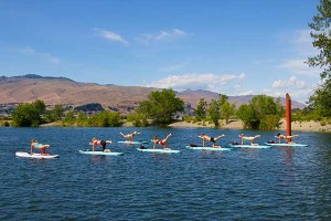 Paddleboard Yoga